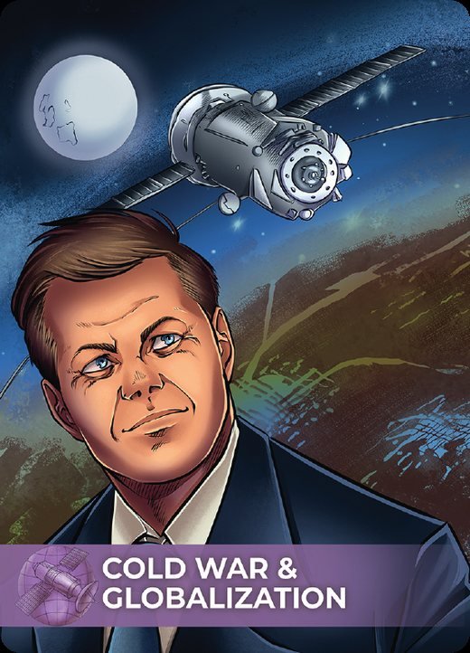 Cold War & Globalization card – John F. Kennedy